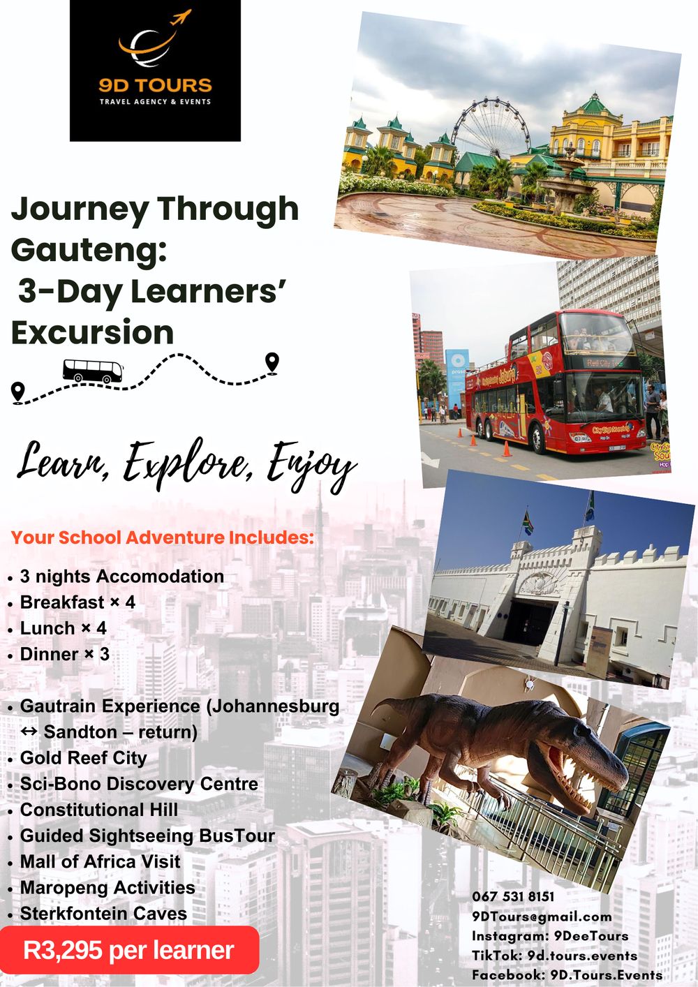 Journey Through Gauteng &ndash; 3 Days poster