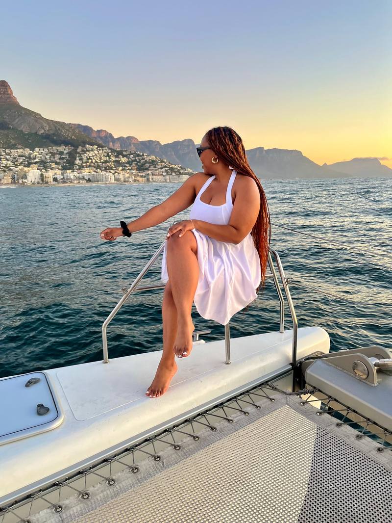 Sunset boat cruise Cape Town