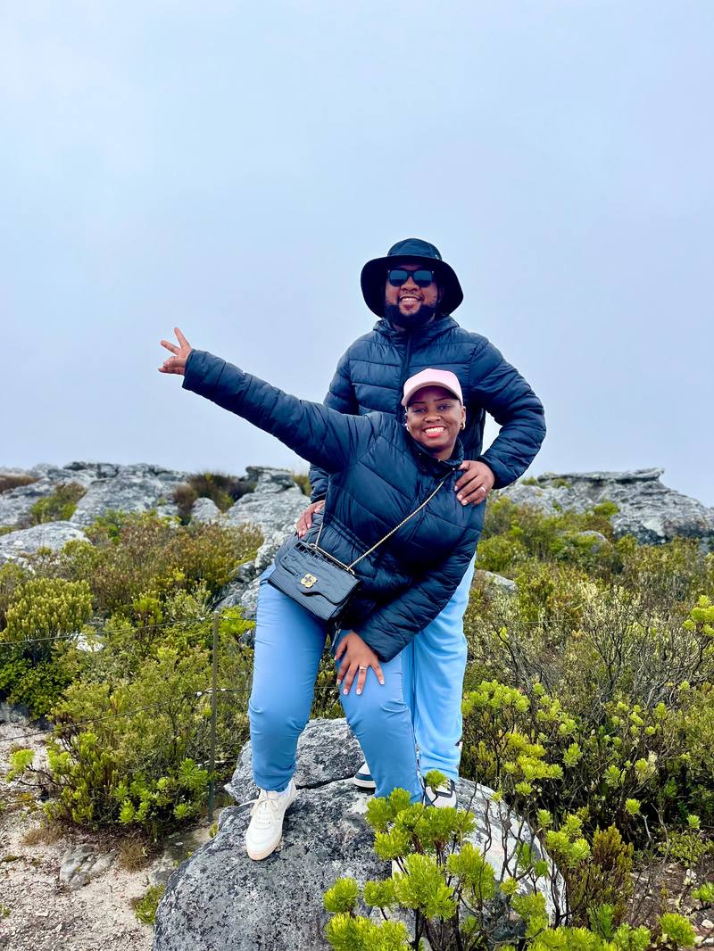Couple on Table Mountain